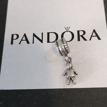 Load image into Gallery viewer, Pandora Retired Sterling Silver Boy Dangle Family Bead - 790859
