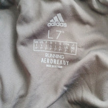 Load image into Gallery viewer, adidas Men's Standard Run It Camo Shorts, Grey/Grey, Size Large 7"
