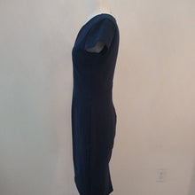 Load image into Gallery viewer, Eight Sixty Fitted Career Dress, Navy, Medium
