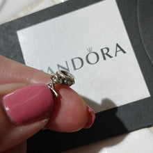 Load image into Gallery viewer, Pandora Retired Sterling Silver Pave Star Dangle Bead w/ CZ - 791024cz
