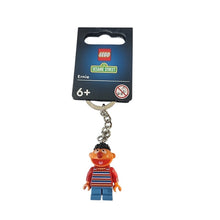 Load image into Gallery viewer, LEGO Ideas Sesame Street Ernie Minifigure Keyring Keychain 854195
