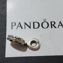 Load image into Gallery viewer, Pandora Sterling Silver Spinning Pandora Signature Dangle Charm - 797430cz
