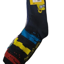 Load image into Gallery viewer, Men's Simpsons Socks, 3 pair: Homer, Bart, Flanders. sized 6-12
