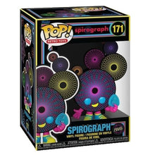 Load image into Gallery viewer, Funko Pop!  Black Light  Chase Spirograph # 171 - Retro - w/ Clear Pop Protector
