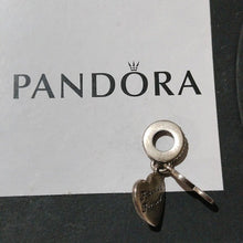 Load image into Gallery viewer, Pandora Ster Silver Forever Friends Dangle Charm w/ Infinity Symbol  791948cz
