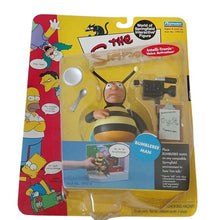 Load image into Gallery viewer, Playmates World of Simpsons Krusty, Bumblebee Man + Cletus Figures, set of 3
