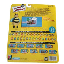 Load image into Gallery viewer, Playmates World of Simpsons Krusty, Bumblebee Man + Cletus Figures, set of 3
