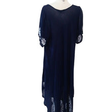Load image into Gallery viewer, Just Love Beach Pool Cover-up Dress, Navy Multicolor, OS
