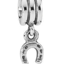 Load image into Gallery viewer, Pandora Hanging Horseshoe Charm 790259 Sterling Silver ALE 925
