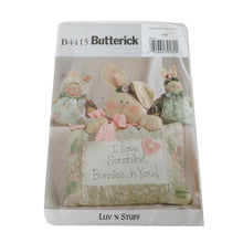 Load image into Gallery viewer, Butterick Sewing Pattern B4415 Sunshine Bunnies Bunny Pillow Dress Uncut
