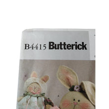 Load image into Gallery viewer, Butterick Sewing Pattern B4415 Sunshine Bunnies Bunny Pillow Dress Uncut
