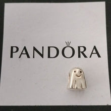 Load image into Gallery viewer, Pandora Retired Sterling Silver Halloween Ghost Bead - 790202
