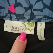 Load image into Gallery viewer, Sahalie Athletic Skirt Skort Shorts Pickleball Racquetball Tennis, Blue, Size 14
