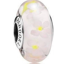 Load image into Gallery viewer, Pandora Field of Daisies Murano Glass Charm 925 ALE 791623
