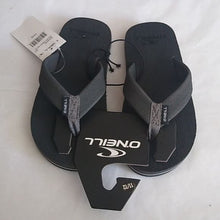 Load image into Gallery viewer, O'Neill Phluff Daddy Gray Flip Flop, Size 11/12 Sandals BOYS Sizing
