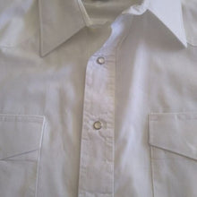 Load image into Gallery viewer, Wrangler White Western Dress Shirt, Size XL Tall
