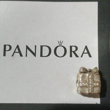 Load image into Gallery viewer, Pandora Sterling Silver Sparkling Surprise Present Bead w/ CZ 791400cz
