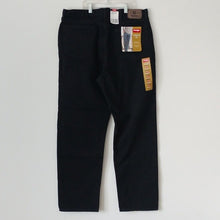 Load image into Gallery viewer, Wrangler Authentics Classic 5-Pocket Relaxed Fit Cotton Jeans, Black, 38W x 32L

