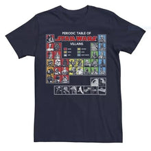 Load image into Gallery viewer, Star Wars Periodic Table Of Villains Tee Shirt, Size XL

