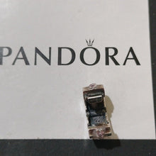 Load image into Gallery viewer, Pandora Shining Path Clip with Pink Zirconia 791972pcz
