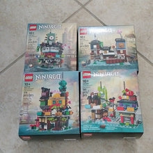 Load image into Gallery viewer, Lego Micro NINJAGO City 40703, 40704, 40705, &amp; 40706, Complete Set of 4
