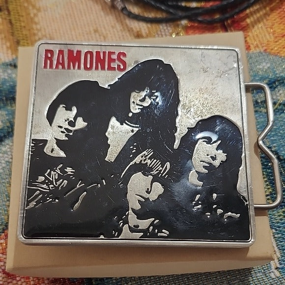 2006 Ramones Rock N Roll Paradise Belt Buckle