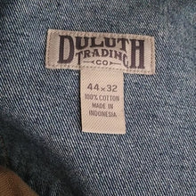 Load image into Gallery viewer, Duluth Trading Co. Men's Jeans, Medium Wash, Size 44W x 32L
