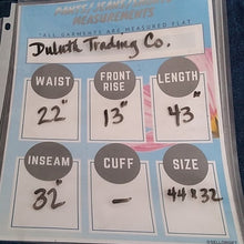 Load image into Gallery viewer, Duluth Trading Co. Men's Jeans, Medium Wash, Size 44W x 32L
