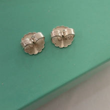 Load image into Gallery viewer, Sterling Silver 925 Modernist Puffed Swirl Earrings
