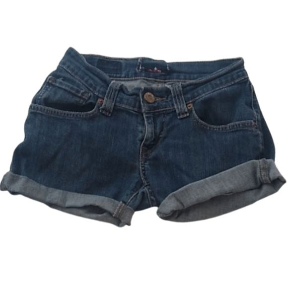 Levi's Stretch Denim Rolled edge Shorts, 3 Medium