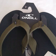 Load image into Gallery viewer, O&#39;Neill Phluff Daddy Olive Flip Flop, Size 7 Sandals
