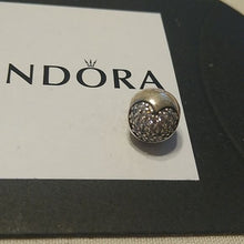 Load image into Gallery viewer, Pandora Pave Love of My Life Heart Clip Charm 791053cz Silver ALE 925
