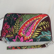 Load image into Gallery viewer, Vera Bradley RFID Grab &amp; Go Wristlet in Autumn Leaves, Large
