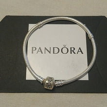 Load image into Gallery viewer, Pandora Snake Chain Bracelet with Barrel Clasp 925 ALE, 6.7&quot;
