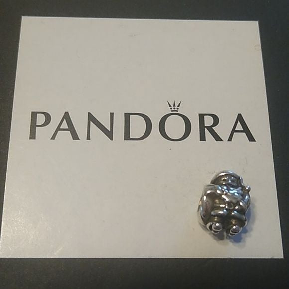 Pandora Father Christmas Santa 790852 Sterling Silver ALE 925 Charm