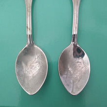 Load image into Gallery viewer, Vintage State of Virginia + Skyline Drive Shenandoah Nat&#39;l Park Souvenir Spoons
