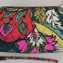 Load image into Gallery viewer, Vera Bradley RFID Grab &amp; Go Wristlet in Autumn Leaves, Large
