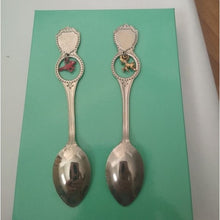 Load image into Gallery viewer, Vintage State of Virginia + Skyline Drive Shenandoah Nat&#39;l Park Souvenir Spoons
