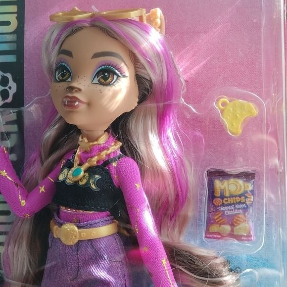 Mattel Monster High Clawdeen Wolf G3 2022 Doll New In Box Ready to