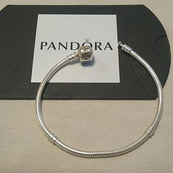 Pandora Snake Chain Bracelet with Barrel Clasp 925 ALE, 6.7