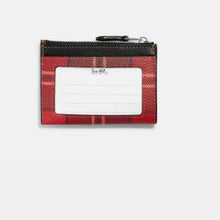 Load image into Gallery viewer, Coach CC808 Mini Skinny ID Card Case in Tartan Plaid
