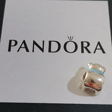 Load image into Gallery viewer, Pandora Sterling Silver It&#39;s a Boy Baby Teddy Bear Bead w/ Blue Ribbon - 79112
